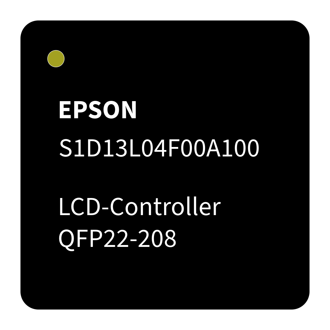 Epson S1D13L04F00A100 LCD-Controller QFP22-208