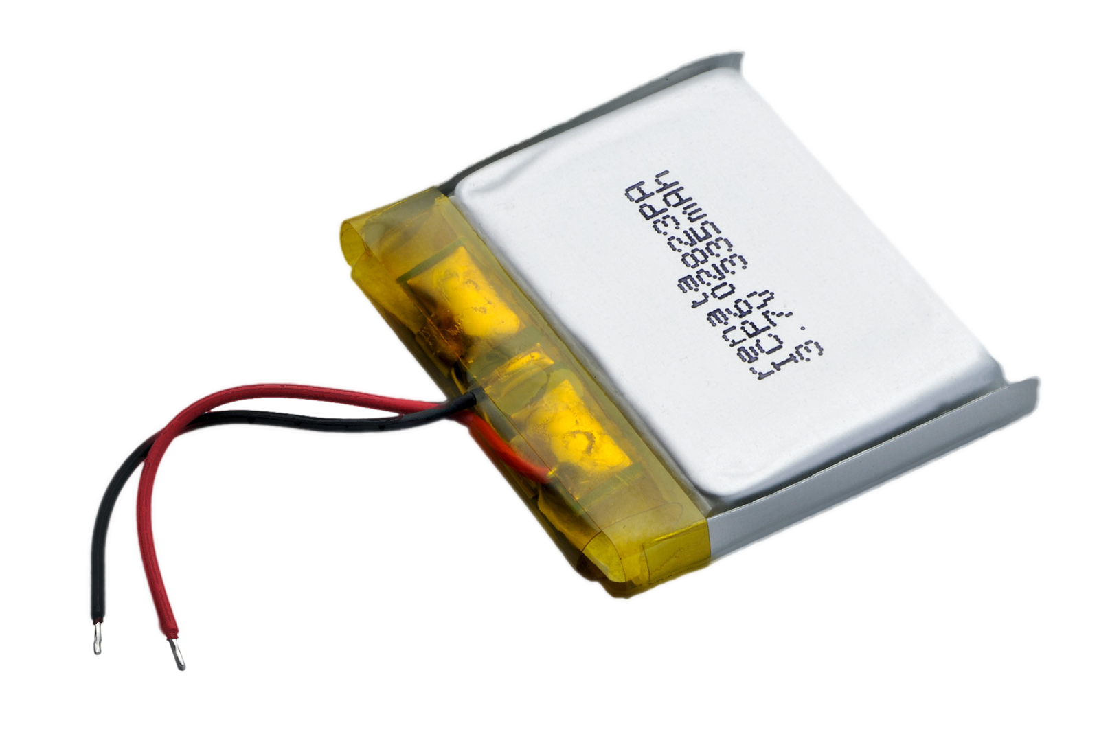 Renata 100697, LiPo Akku ICP602823PA-01 mit 2 Kabeln AWG 30, 350mAh