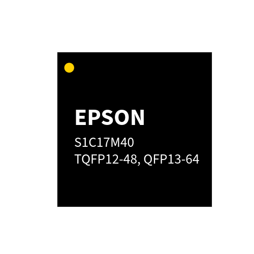 Epson S1C17M40F701100 Ultra-Low-Power 16-Bit MCU mit LCD-Treiber