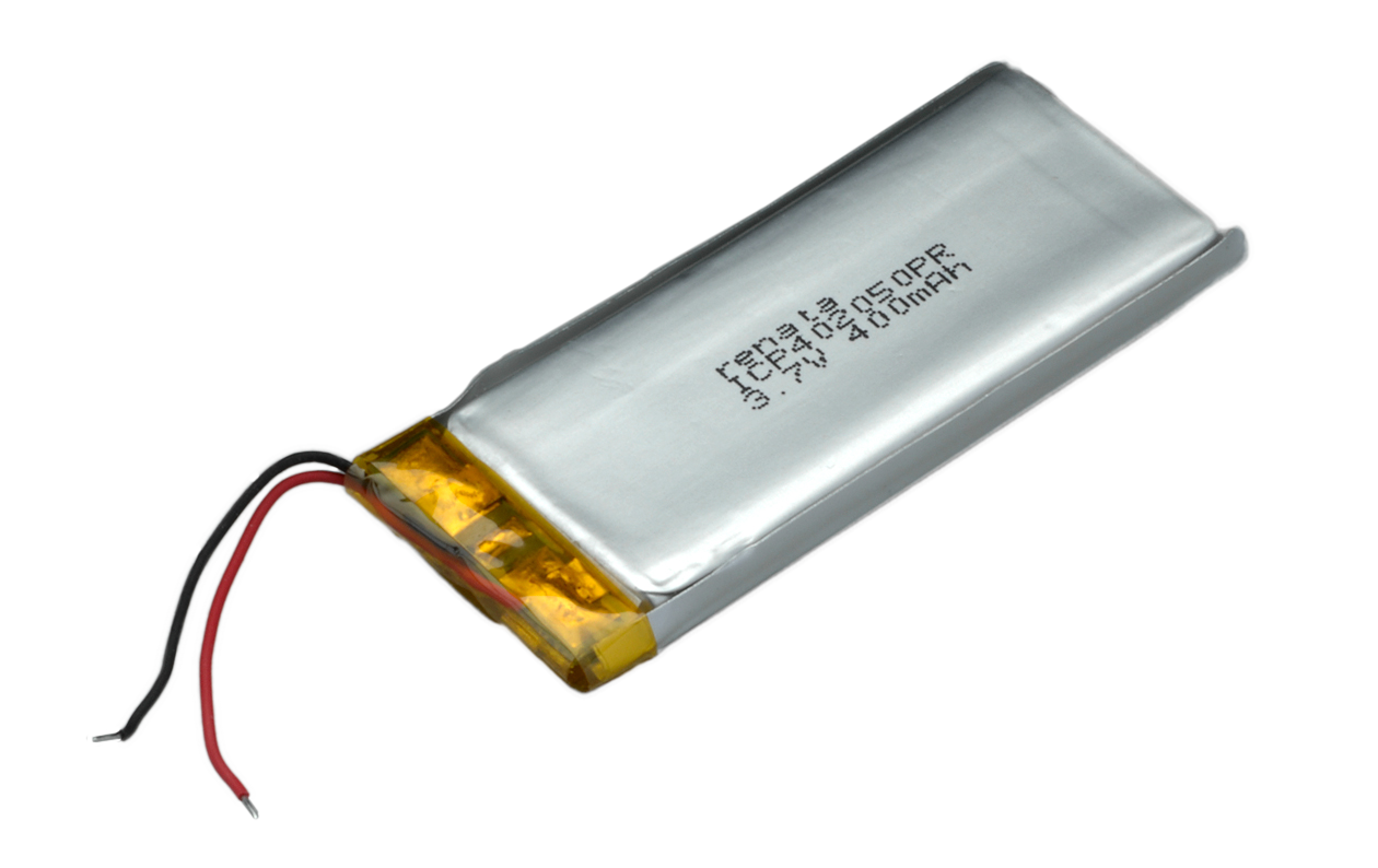 Renata, 100649,LiPo Akku ICP402050PR mit 2 Kabeln AWG30, 420mAh