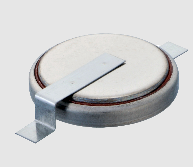 Knopfzellen-Batterie CR1632SM-LF mit 2 Ableiter horizontal